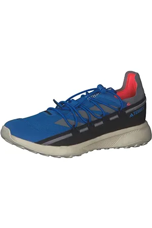 adidas Homme Terrex Voyager 21 Travel Shoes Chaussures de randonnée, Blue Rush/Grey Three/Core Black, 39 1/3 EU