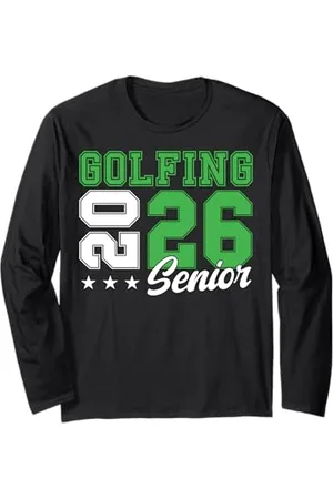 Class of 2026 Graduation Shirts Golf Senior Golf de nuit Senior 2026 Graduation 55 Manche Longue