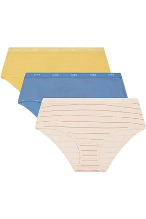 Dim Femme Les Pockets Coton Couleurs & Motifs X3 Shorty, , L EU