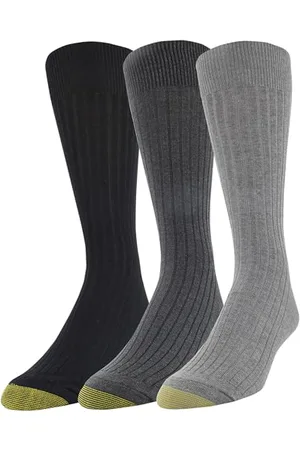 Gold Toe Classic Canterbury Crew Lot de 3 Paires de Chaussettes habillées, , Taille Unique Homme