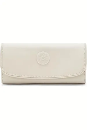Kipling Money Land Grand Portefeuille, (Blanc)