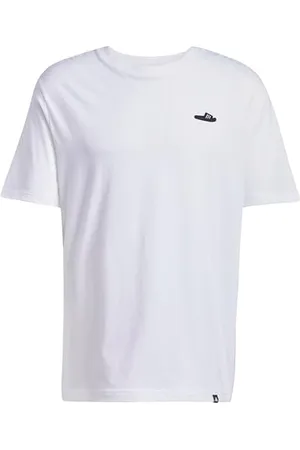 adidas Homme Lounge Slide Graphic T-Shirt, White, XXL