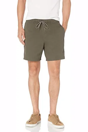 Amazon Short à Entrejambe de 15 cm avec Cordon de Serrage Homme, , L