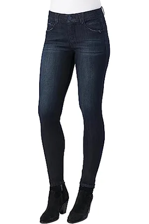 Democracy Jegging AB Solution Jeans, Indigo Moyen, 48 Court Femme