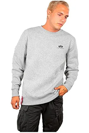 Alpha Industries Basic Small Logo Sweat-Shirt pour Homme