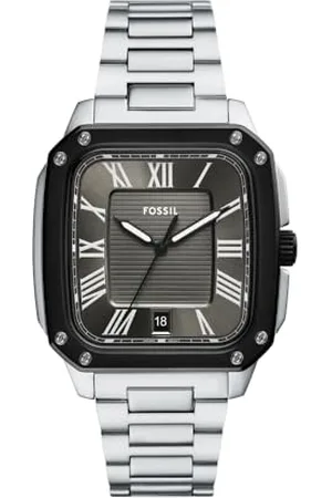 Fossil Hommes Analogique Quartz Montre avec Bracelet en Acier Inoxydable FS6122
