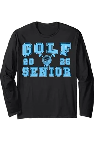 Class of 2026 Graduation Shirts Golf Senior Golf de nuit Senior 2026 Graduation 62 Manche Longue
