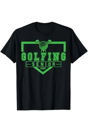 Class of 2026 Graduation Shirts Golf Senior Golf de nuit Senior 2026 Graduation 59 T-Shirt
