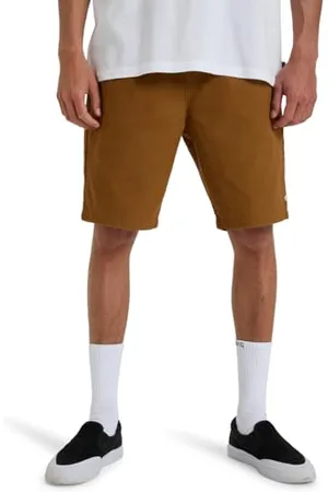 Billabong Short Taille élastique Larry Twill Marron M