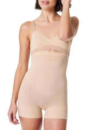 Spanx Power High-Waisted Shorty Thigh Shapewear, , L Femme