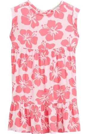 TOM TAILOR 1046302 Robe, 37774-Grande Fleur Rose, 92-98 Fille