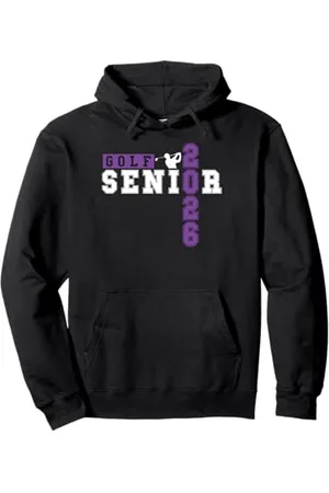 Class of 2026 Graduation Shirts Golf Senior Golf de nuit Senior 2026 Graduation 83 Sweat à Capuche