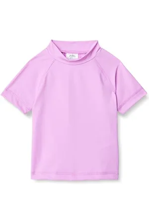 Amazon T-Shirt Rashguard à Manches Courtes Fille, , 8 Ans