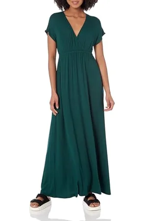 Amazon Robe Longue cintrée (Disponible en Grande Taille) Femme, , L