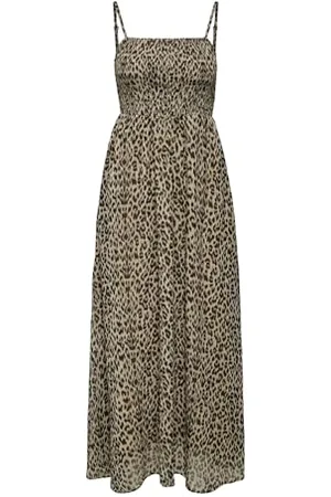 ONLY Onlelena Vikki Life Strap Ank Dress WVN Robe à Bretelles, , S Femmes