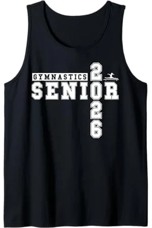 Class of 2026 Graduation Shirts Gymnastique Senior Nuit Gymnastique Senior 2026 Graduation 3 Débardeur