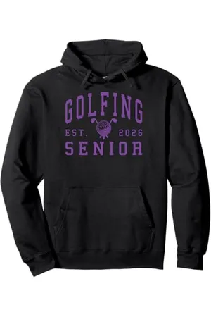 Class of 2026 Graduation Shirts Golf Senior Golf de nuit Senior 2026 Graduation 90 Sweat à Capuche