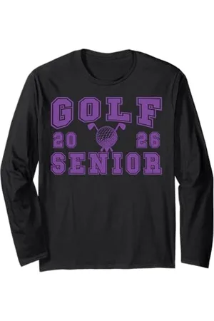 Class of 2026 Graduation Shirts Golf Senior Golf de nuit Senior 2026 Graduation 82 Manche Longue