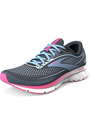 Brooks Femme Trace 2 Sneaker, Ebony/Open Air/Lilac Rose, 42 EU