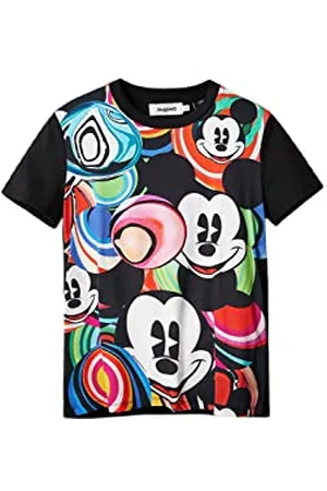 Desigual TS_Mickey Marbles T-Shirt, , X-Small Femme
