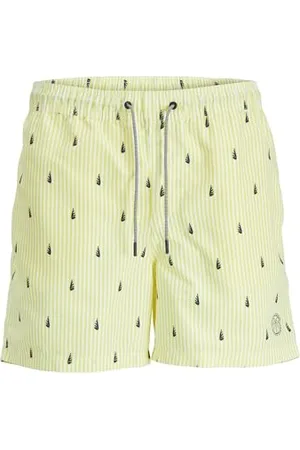 JACK & JONES Jpstfiji Jjswim Small Stripes LY JNR Short de Bain, , 164 cm Garçon