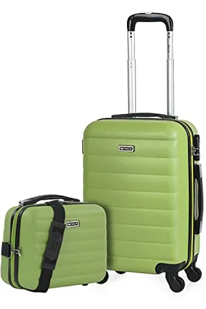Itaca Valises. Lot de Valise Rigides 4 roulettes - Valise Grande Taille, Valise soute Avion, Bagages pour Voyages.Ensemble Valise Voyage. Verrouillage à Combinaison