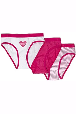 Dim Culotte Fille les Pockets Coton Doux Confortable x3, , 14 Ans