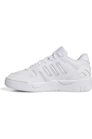 adidas Mixte MIDCITY Low Shoes Chaussures de Basket-Ball, Cloud White/Cloud White/Grey One, 38 EU