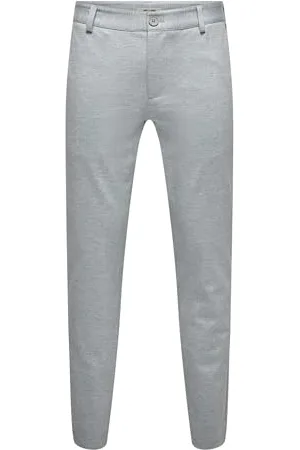 Only & Sons Onsmark Tap Check 020920 Pantalon Noos, , 29W / 34L Homme