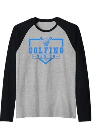 Class of 2026 Graduation Shirts Golf Senior Golf de nuit Senior 2026 Graduation 79 Manche Raglan