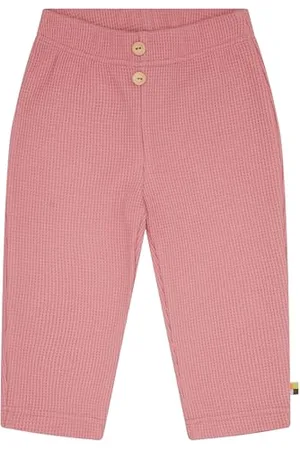 loud + proud Waffelstruktur, Gots-Zertifiziert Pantalon, , 98-104 Fille
