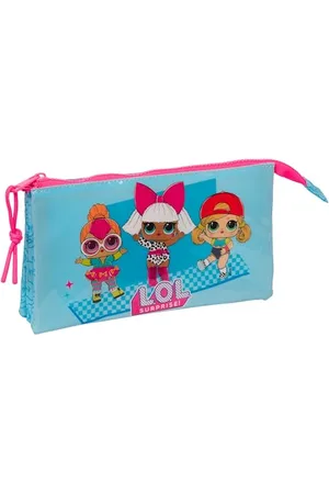Safta LOL SURPRISE! Divas Trousse triple pour enfant, idéale pour les enfants d