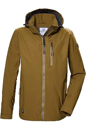 G.I.G.A. DX by killtec Homme Veste fonctionnelle/veste outdoor avec capuche amovible GS 81 MN JCKT, karamell, L, 42709-000