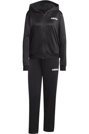 adidas Femme ESSENTIALS LINEAR TRACKSUIT, black, XS