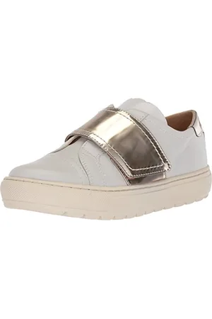 Geox Femme D Breeda E Sneakers Basses, Blanc (White/Platinum), 40 EU