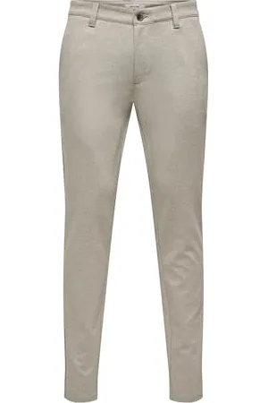 Only & Sons Herren Chino Hose, Zeitlos, Slim Fit, Elegante Stretch Hose, Couleurs: , Taille de Pantalon:34W / 32L, Longueur de Jambe:L32