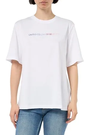 Benetton T- Shirt 3bl0d1081, , Large Femme