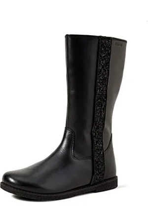Geox Fille J Shawntel Girl D Bottes, Black, 24 EU