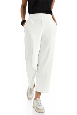 Street one A378685 Pantalon, Blanc Cassé, 46 Femme