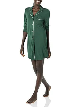 Amazon Chemise de Nuit Boutonnée sur L’Avant (Grandes Tailles Disponibles) Femme, , L