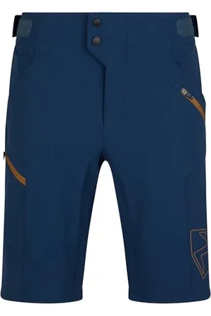 Ziener NONUS X-Function Short de Cyclisme pour Homme avec Short intérieur – VTT/extérieur/Loisirs – Respirant, séchage Rapide, rembourré, Bleu Marine, Taille 54