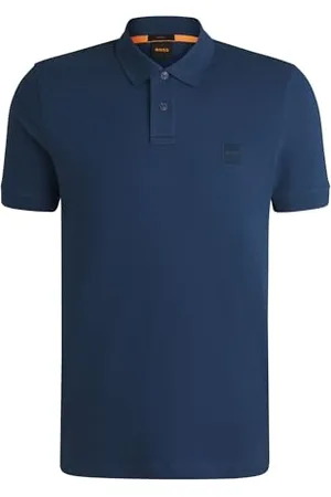 HUGO BOSS Hommes Passenger Polo Slim en Coton Stretch à Patch logoté