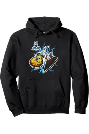 Def Leppard Officiel Amazon Exclusive Guitar Tour 2025 Sweat à Capuche