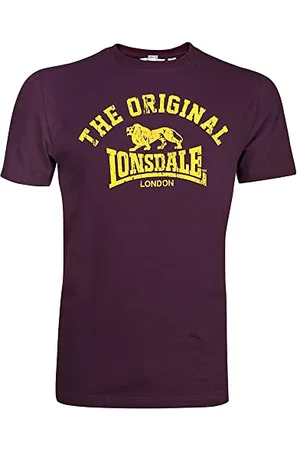 Lonsdale London Mixte T-shirt Regular Fit Original T Shirt Manches Longues, , M EU