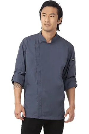 Chef Works BCLZ008BLUM Veste de Chef, , M Homme