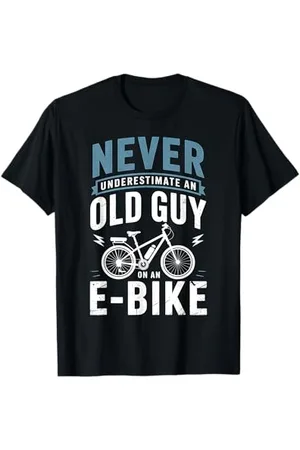 Graphic 365 Le vélo électrique EBike ne sous-estime jamais un vieil homme T-Shirt