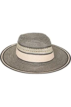 Pieces® PCBIBBI Straw Hat Box SWW Chapeau, , Taille Unique Femme