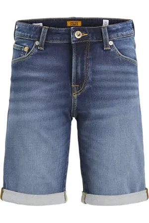 JACK & JONES JACK&JONES JUNIOR Jjirick Jjicon I.k Shorts MF 132 Sn JNR Jean, , 170 Garçon