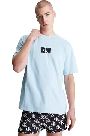 Calvin Klein Homme T-Shirt Manches Courtes Encolure Ronde, , XL