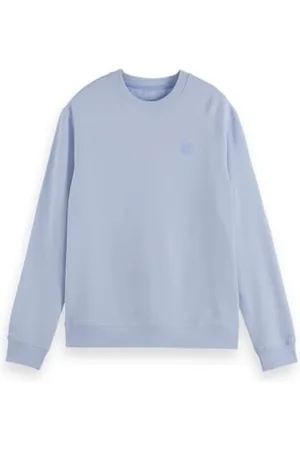 Scotch&Soda Seasonal Core-Regular fit Logo Sweatshirt Maillot de survêtement, , XXL Homme